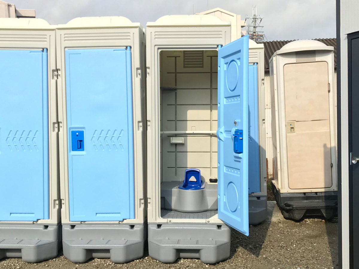 新棟仮設トイレ 和式簡易水洗 税込151,800円